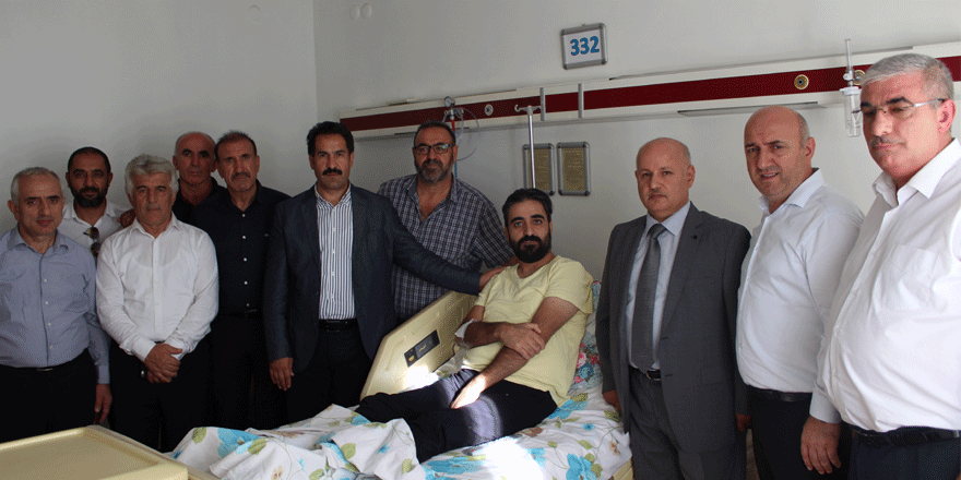 Cemil Yaman’dan Hasta Ziyareti