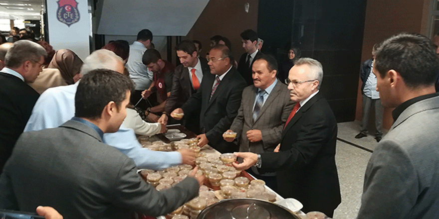 Gebze personeli aşure programında buluştu