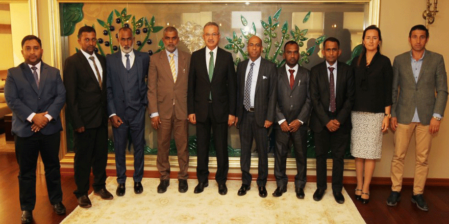 Köşker Sri Lanka Büyükelçisini ağırladı