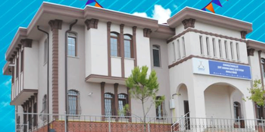 mahalle konaklarının üçüncüsü açılıyor