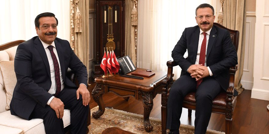 Vali Aksoy ile görüştü