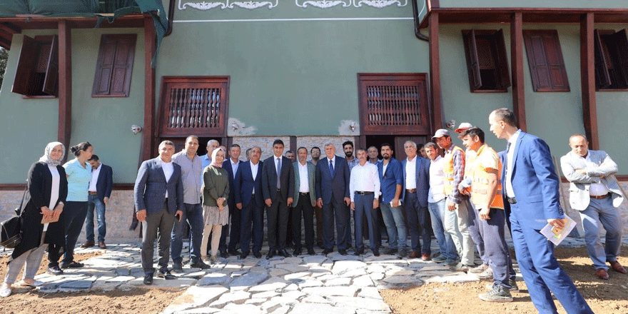 ‘’Demirciler Konağı tarihe ışık tutacak’’