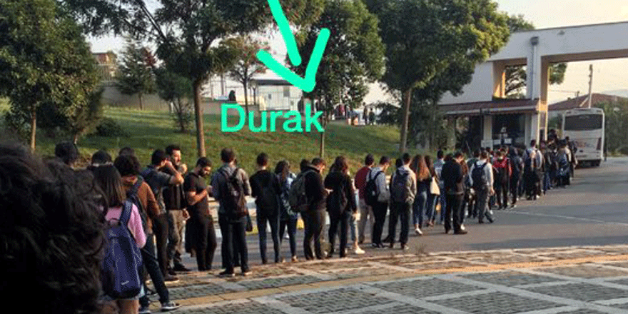 Gebze KYK’da otobüsler yetersiz kalıyor