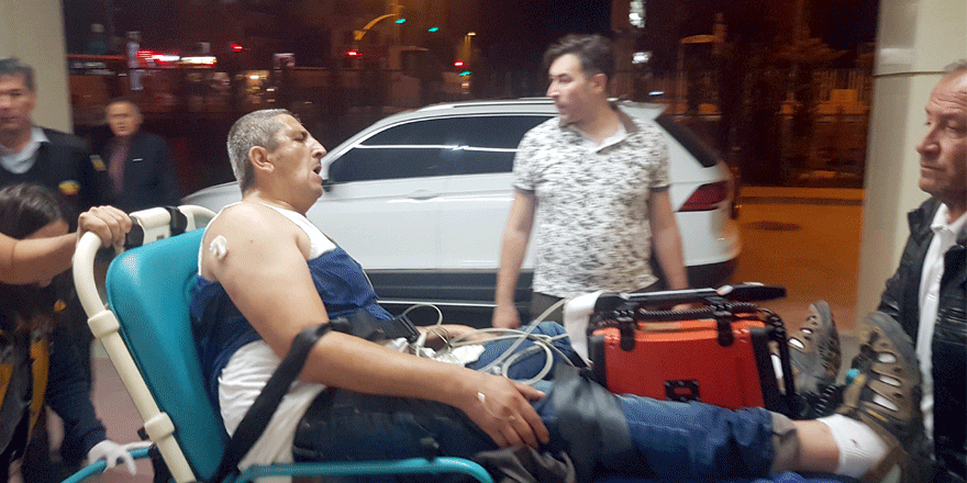 Maganda kurşunu ile yaralandı