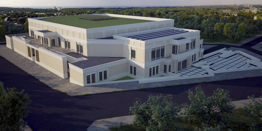 DARICA SPOR SALONUNA İLK KAZMA VURULDU