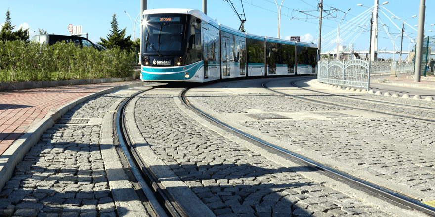 Tramvaya otomatik yağlama sistemi