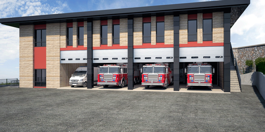 İtfaiyeye bir müfreze binası daha