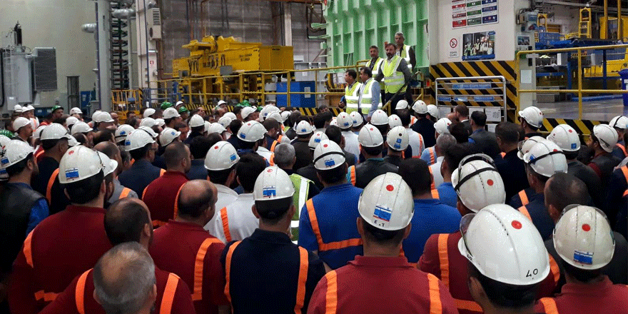 Birleşik Metal-İş’ten işyerleri ziyaretleri