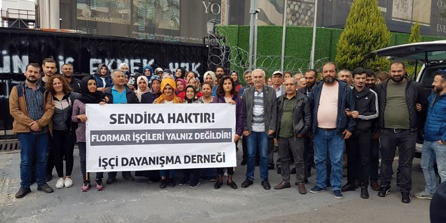 Flormar işçilerine destek ziyareti