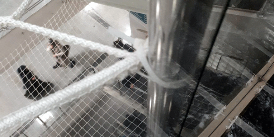 Plastik kelepçeli önlem