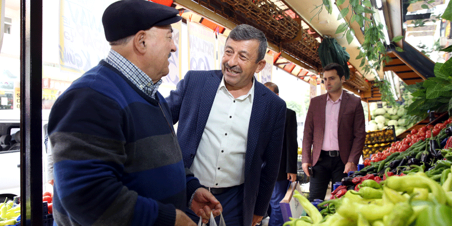 Karabacak Osmangazi  esnafıyla buluştu