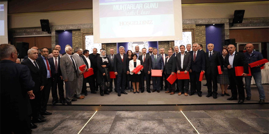  ‘’Muhtarlarımız yerel yönetimin ilk adımıdır’’