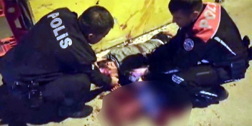 Kendisini ustura ile yaraladı!