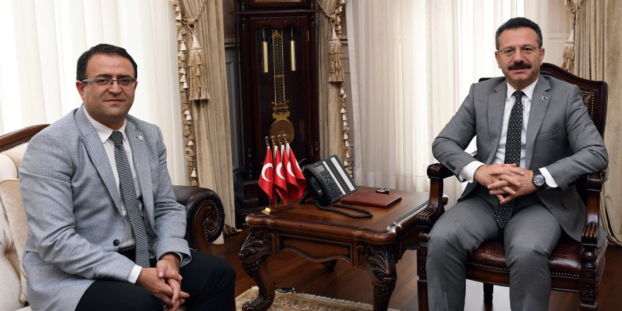 Baro Başkanı Gökçe’den veda  ziyareti