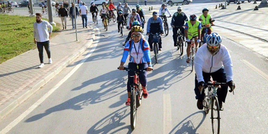 Pedallar sağlık için çevrildi