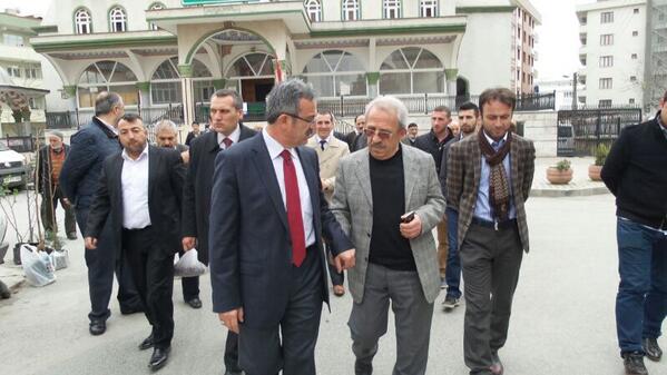 Köşker vatandaşlarla içiçe