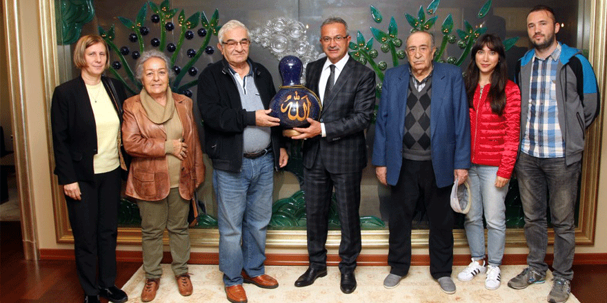 Köşker huzurevi sakinlerini ağırladı