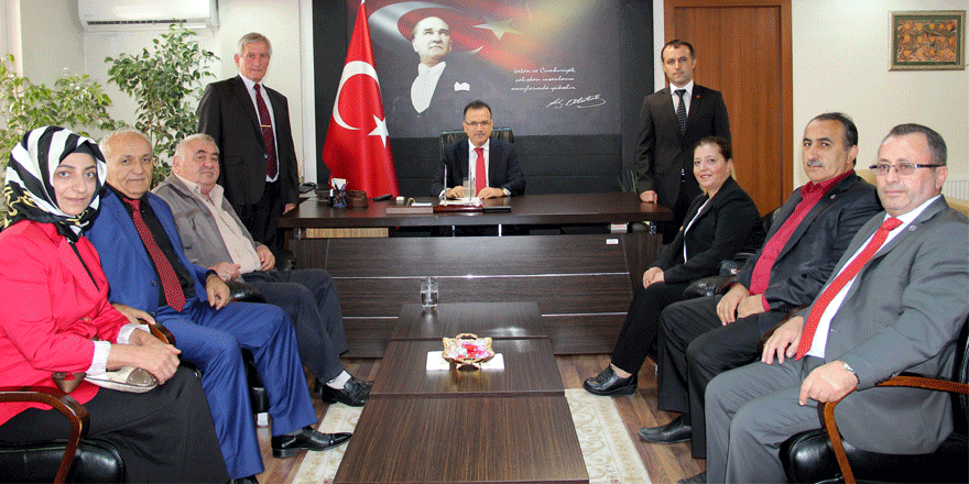 Kaymakam  Gözen’i ziyaret ettiler