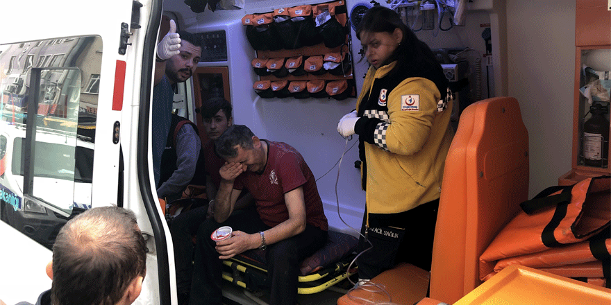 Restoranda yangın çıktı