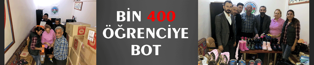 Bin 400 öğrenciye bot   
