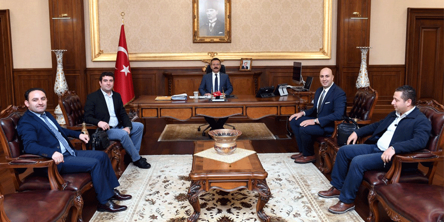 TÜVTÜRK’ten Vali Aksoy’a ziyaret