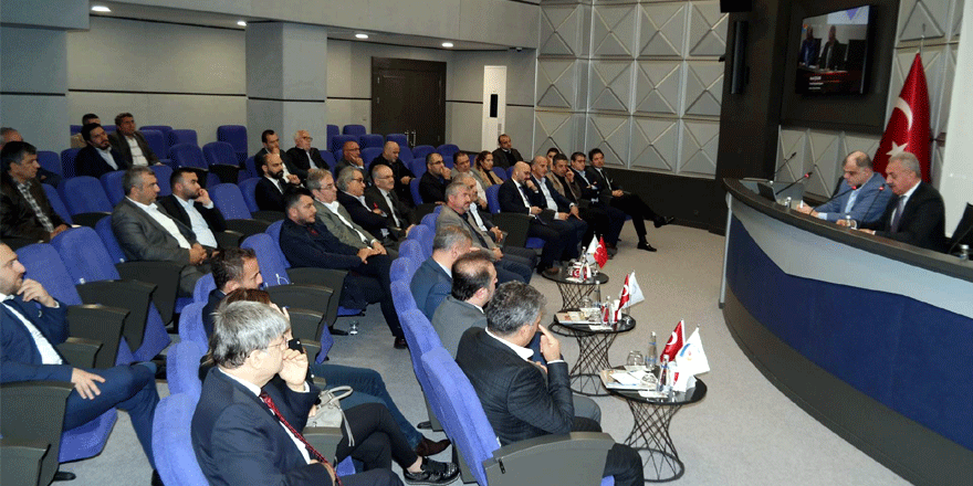 Çiler, meslek komite başkanlarını topladı