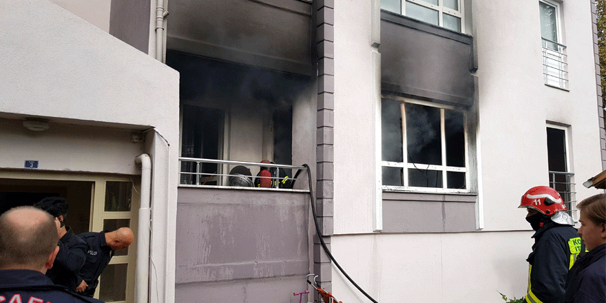 4 kişi dumandan etkilendi