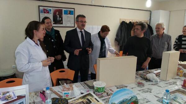 Başkan Köşker’den GESMEK’e ziyaret