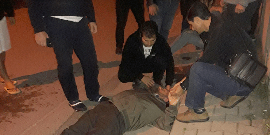 Motosiklet sürücüsü yaralandı