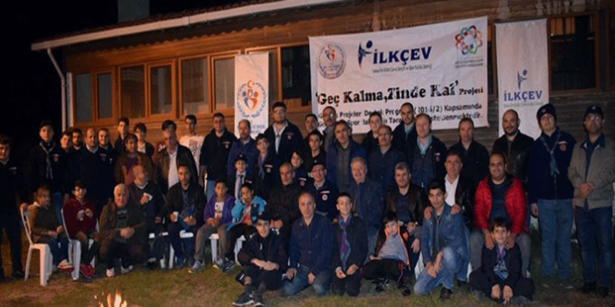 İLKÇEV Gaziler dağında buluştu