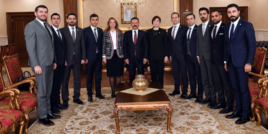 Baro başkanından Vali Aksoy’a ziyaret