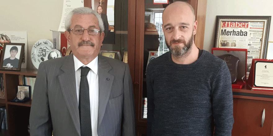 ​​​​​​​M. Emin Akından taziye ziyareti