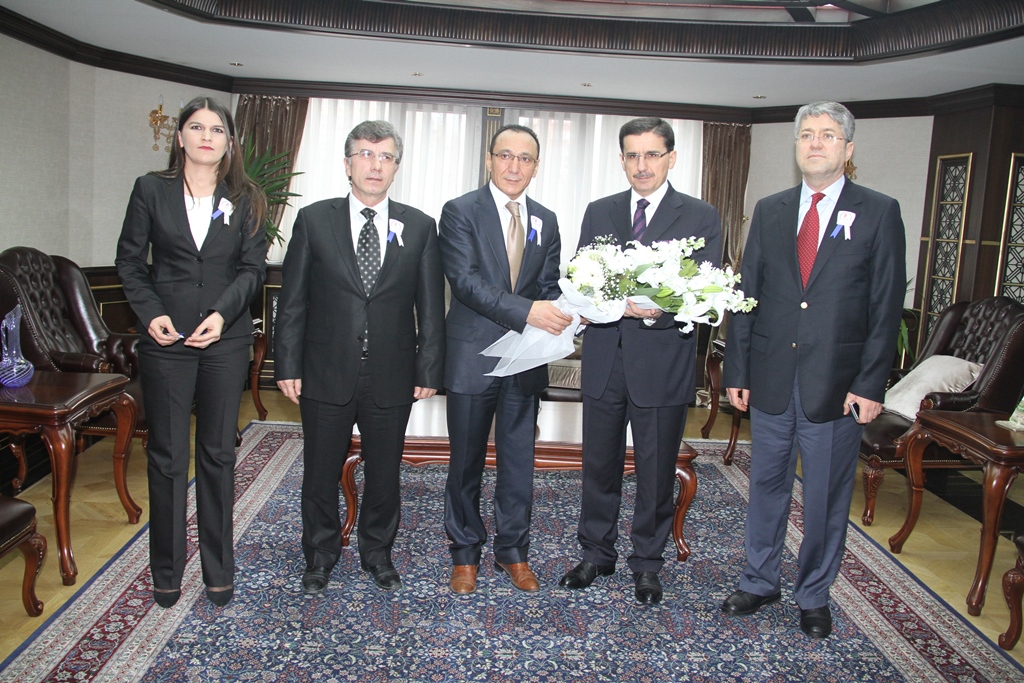 Vergi Dairesi Başkanı Valiyi ziyaret etti