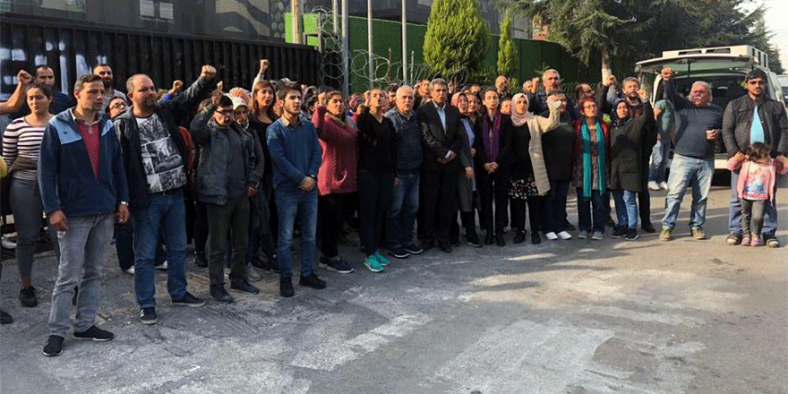 Flomar işçilerine destek