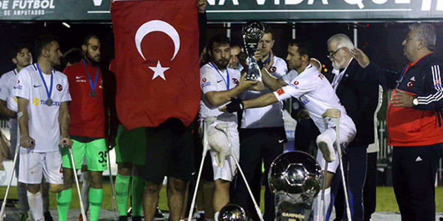 Ampute Milli Takımımız dünya ikincisi oldu