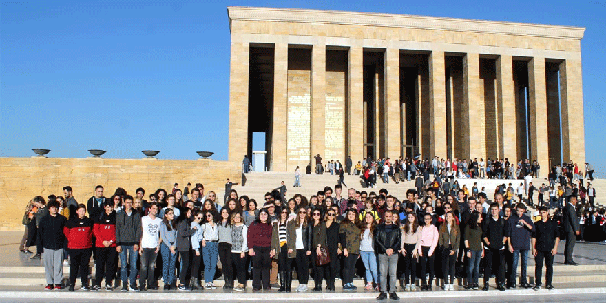 Anıtkabir ziyareti yaptılar