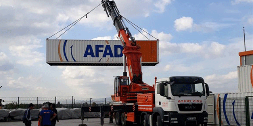 AFAD’tan lojistik hareketliliği