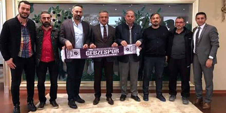 ‘GEBZESPOR’UN YANINDAYIM’