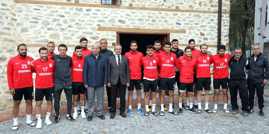 Başkan Köşker’e Gebzespor’dan teşekkür