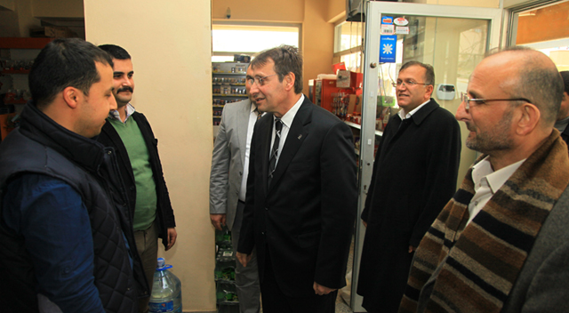 Demirci’den esnaf turu