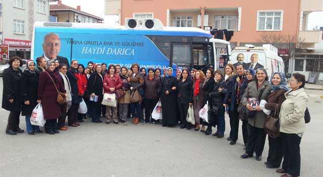 CHP’li kadınlar mahallelerde