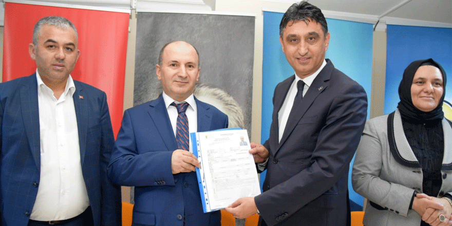 Gazeteci Ekrem Meral başvurusunu yaptı