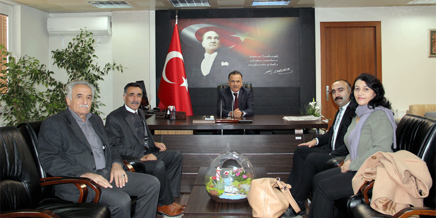 Kaymakam Gözen’i ziyaret ettiler