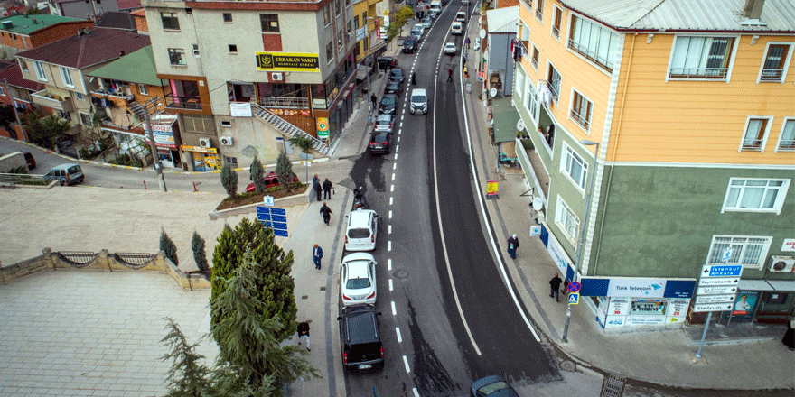 Dilovası Bağdat Caddesi yenilendi
