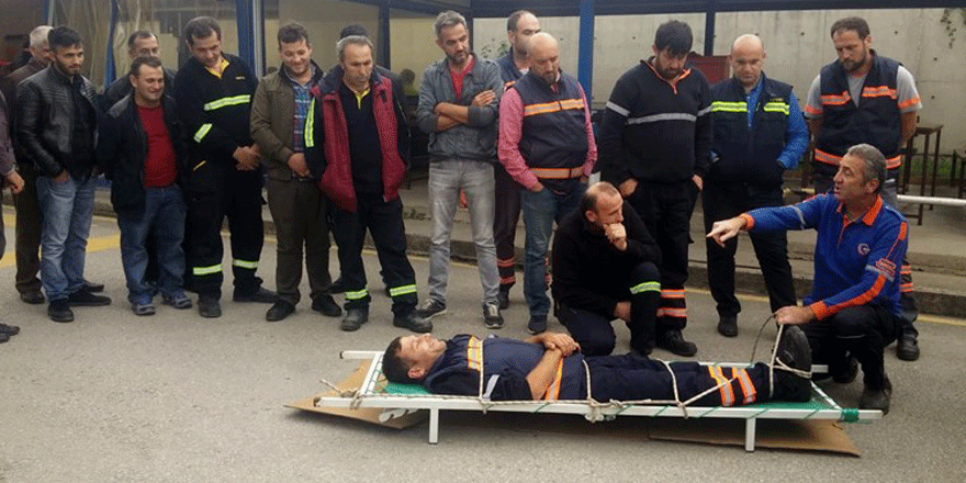 6 ilçede 681 kişiye afet eğitimi