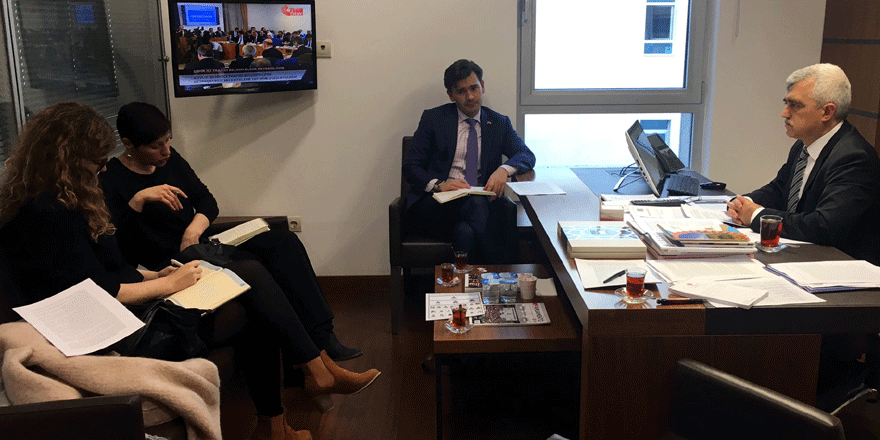 Avrupa Ülkeleri Temsilcilerinden Gergerlioğlu'na ziyaret