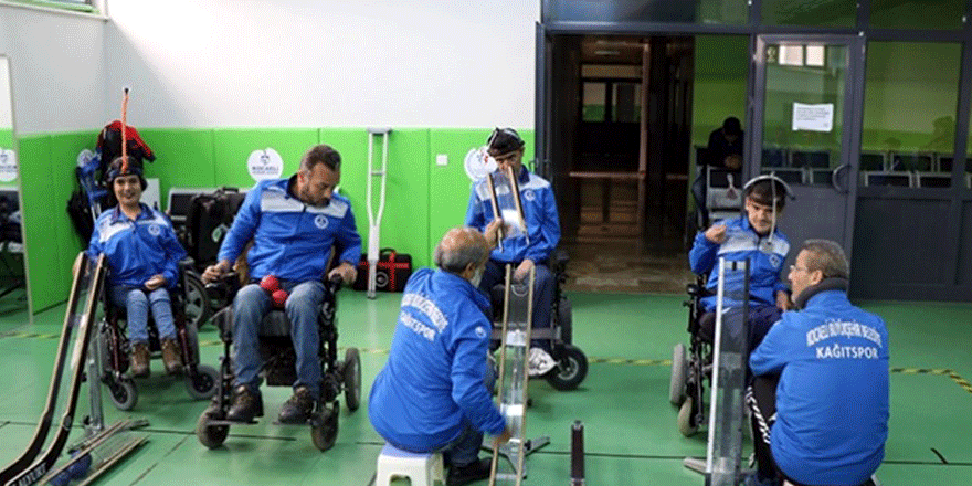 Engelli sporcular, Büyükşehir ile hareket ediyor