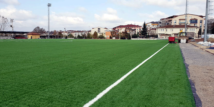 Amatör spor sahaları yenileniyor