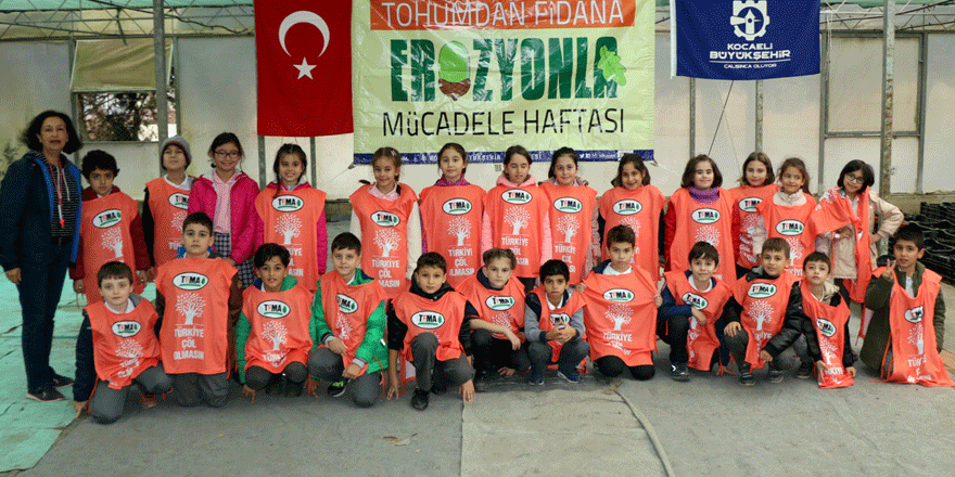 Tohumlar fidan oluyor