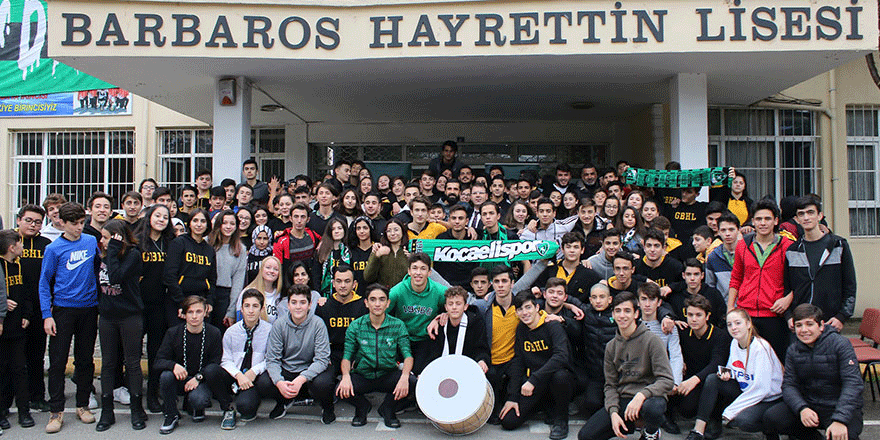 Barbaros Hayrettin AL’de Kocaelispor coşkusu